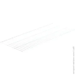 Кольчуга Полка 906x406 мм белый