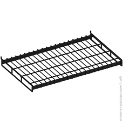 Кольчуга Полка для гардеробной системы Smart Edition 600х350 мм черный