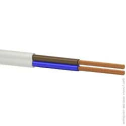Одескабель Кабель силовой многожильный H03VVH2-F (ШВВП) HausMark 2 х 0.5 медь