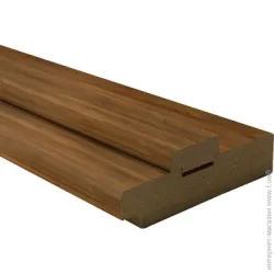 Омис Дверная коробка под добор ПВХ ТМ ОМіС 100х33 мм (кмпл.) ольха европейская