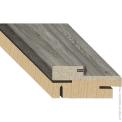 Омис Дверная коробка телескопическая (комплект) 2050х80 мм дуб денвер