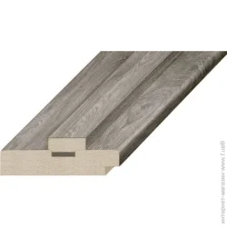 Омис Дверная коробка под добор ПВХ 80х33 мм дуб денвер 2060х80 мм дуб денвер