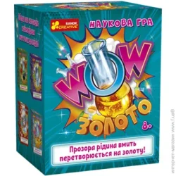 Набор экспериментатора Ранок Набор для экспериментов Научная игра. WOW золото 474893