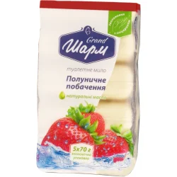 Шарм Мыло Клубничное свидание 350 г 5 шт./уп.