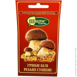 Овочева консервація Шарм Гриби білі сушені 50 г