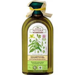 Шампунь Green Pharmacy Кропива дводомна та реп'яхову олію 350 мл (4823015904967)