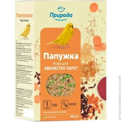 Природа Корм Попугайчик Йод+ колор  500 г