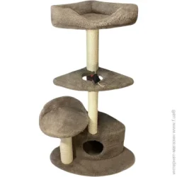Природа Когтеточка Городок угловая бежевая