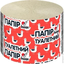 Туалетная бумага Альбатрос Папір туалетний в рулонах Стандарт (4820193580440)