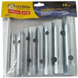 Набір ключів Сталь 70081 6-22мм, 10шт.