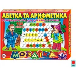 Мозаика Технок Азбука и арифметика, укр. (2223)