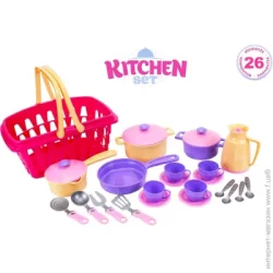 Технок Ігровий набір посуд у кошику 4449