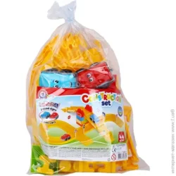 Конструктор Технок С машинками, дорогами и знаками (8331) 44 шт.