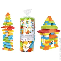 Конструктор Блоковий Технок Building Blocks (7501) 130 шт.