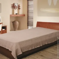 Ярослав Простирадло вафельна 150x215 см бежевий