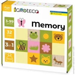 Настольная игра Игротеко Игра настольная Мемори 32 элемента