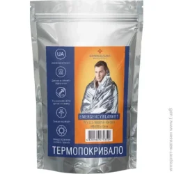 Спасательное термоодеяло Фарммедальянс Термопокрывало медицинского назначения 160x220 см