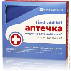 Аптечка Фарммедальянс (АМА-1) согласно ДСТУ 3961-2000