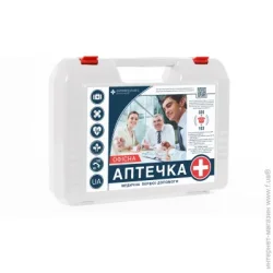 Аптечка для легковых/грузовых авто (№1), для предприятия Фарммедальянс медицинская Офисная тип К (40750683)