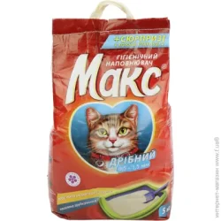Макс Наполнитель для кошачьего туалета мелкий 5 кг
