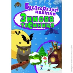 Торсінг Книга Л. В. Киенко «Яскраві наліпки Зимова таємниця» 9789669396686