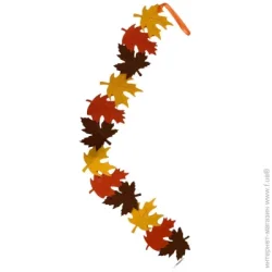 Аплі-Краплі Гірлянда із кленовим листом 1м ДФ-51 1 шт.