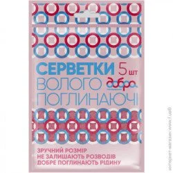 Добра Господарочка вологопоглинаючі 16x16см, 5шт.