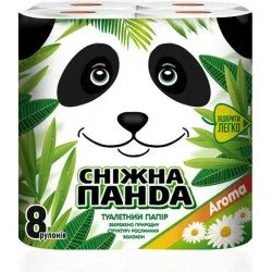Туалетний папір Сніжна Панда Aroma 8 шт (4823019008333)