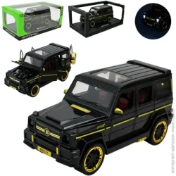 Автопром Машинка 1:24 черная AP7719