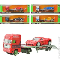 Автопром Автомодель 4 вида в ассортименте 1:50 7413