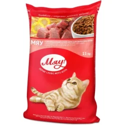 Сухий корм для кішок Мяу з карасем 11 кг (4820215365246)