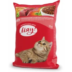 Корм зі смаком м'яса 11 кг