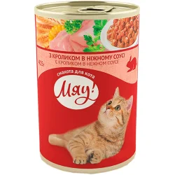 Корм с кроликом в нежном соусе 415 г