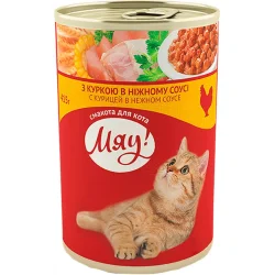 Корм с курицей в нежном соусе 415 г