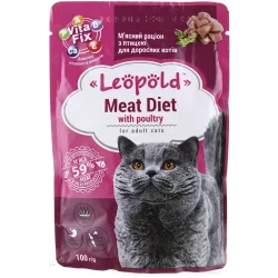 Корм для кішок з куркою, пауч, 100 г