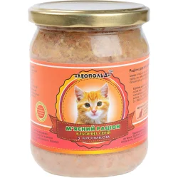 Корм Мясной рацион с кроликом 460 г
