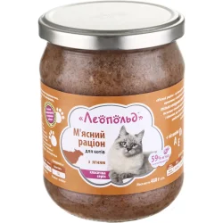 Корм М'ясний раціон з ягням 460 г (4820185490771)