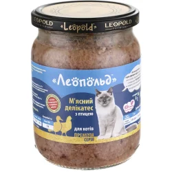 Корм М'ясний делікатес з птахом 500 г (4820185490115)