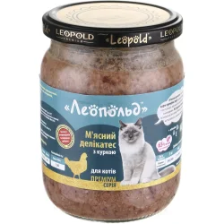 Корм М'ясний делікатес з куркою 500 г