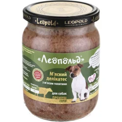 Консервы Леопольд Консерва Мясной деликатес с мясом телятины 500 г