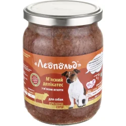 Консервы Леопольд Консерва Мясной деликатес с мясом ягненка 500 г