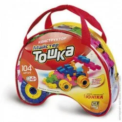 Конструктор Юника Конструктор дитячий Майстер Тошка 104 деталі (0013) 104 шт.