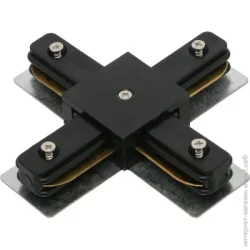 Соединитель Х-образный Светкомплект Соединитель крестовый HH-206-cross connector черный
