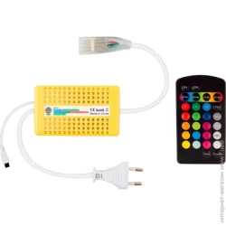 Светкомплект Кабель питания IP65 +  контроллер 5050 RGB