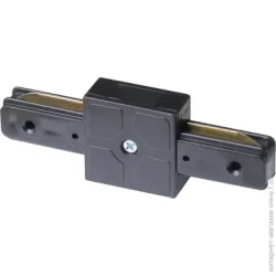 Соединитель линейный Светкомплект Соединитель прямой PR-102-connector черный