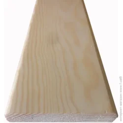 Лісбудінвест Молдинг фигурный декоративный 15х90х2000 мм сосна в/с
