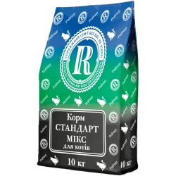 Сухой корм Ройчер Корм Стандарт Микс мясо курицы, говядина 10 кг