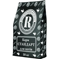 Сухой корм Ройчер Корм Стандарт куриное мясо, куриная печень 10 кг
