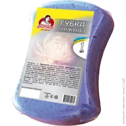 Помічниця Губка для купания Нежная'