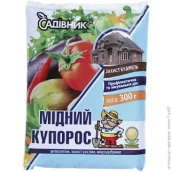 Садівник Мідний купорос 300 гр.